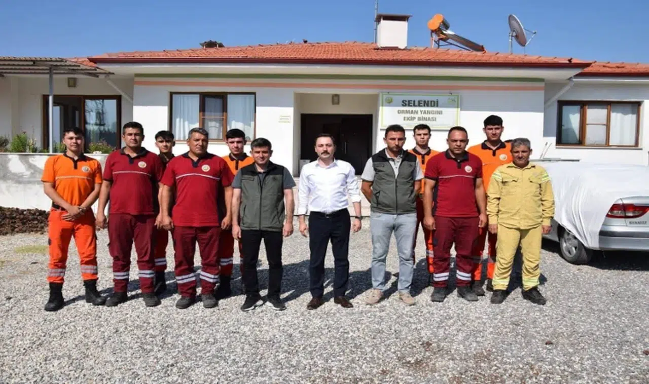 Kaymakam Bütüner vatandaşları orman yangınlarına karşı bilgilendirdi