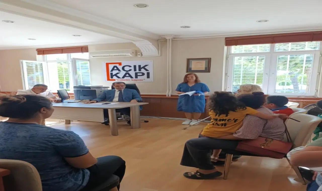 Kaymakam Güldoğan vatandaşın taleplerini dinledi