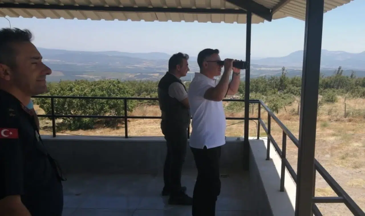 Kaymakam Koç yangın tedbirlerini yerinde inceledi