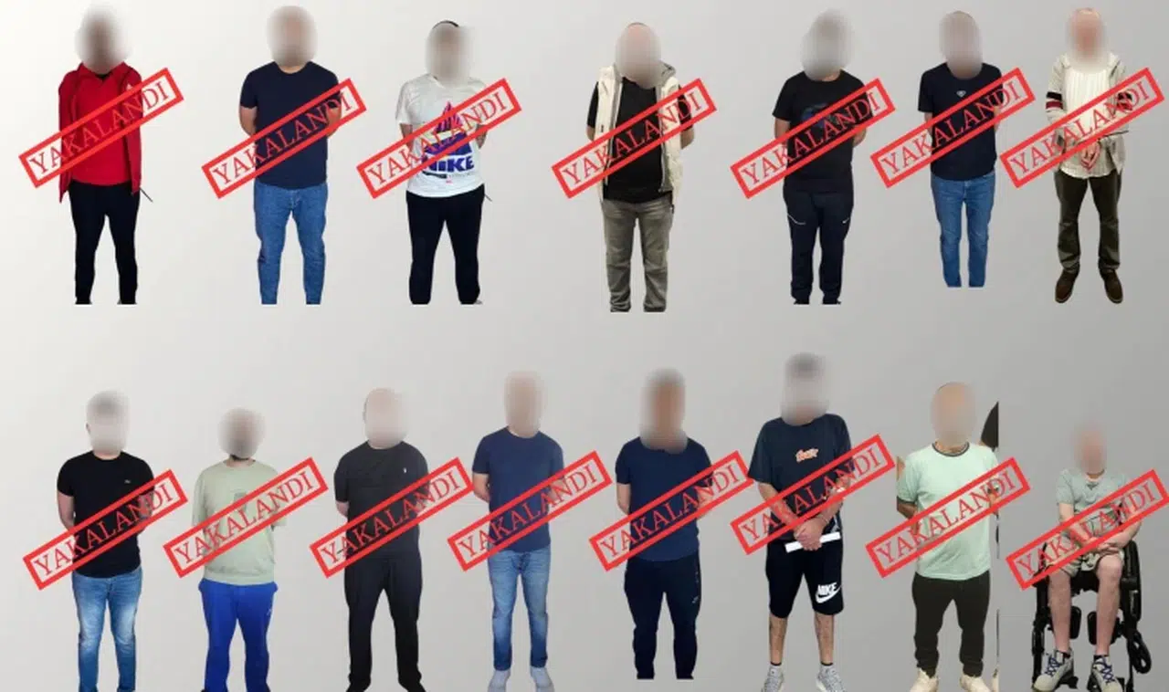 Kırmızı bültenle aranan 15 suçlu Türkiye'ye getirildi