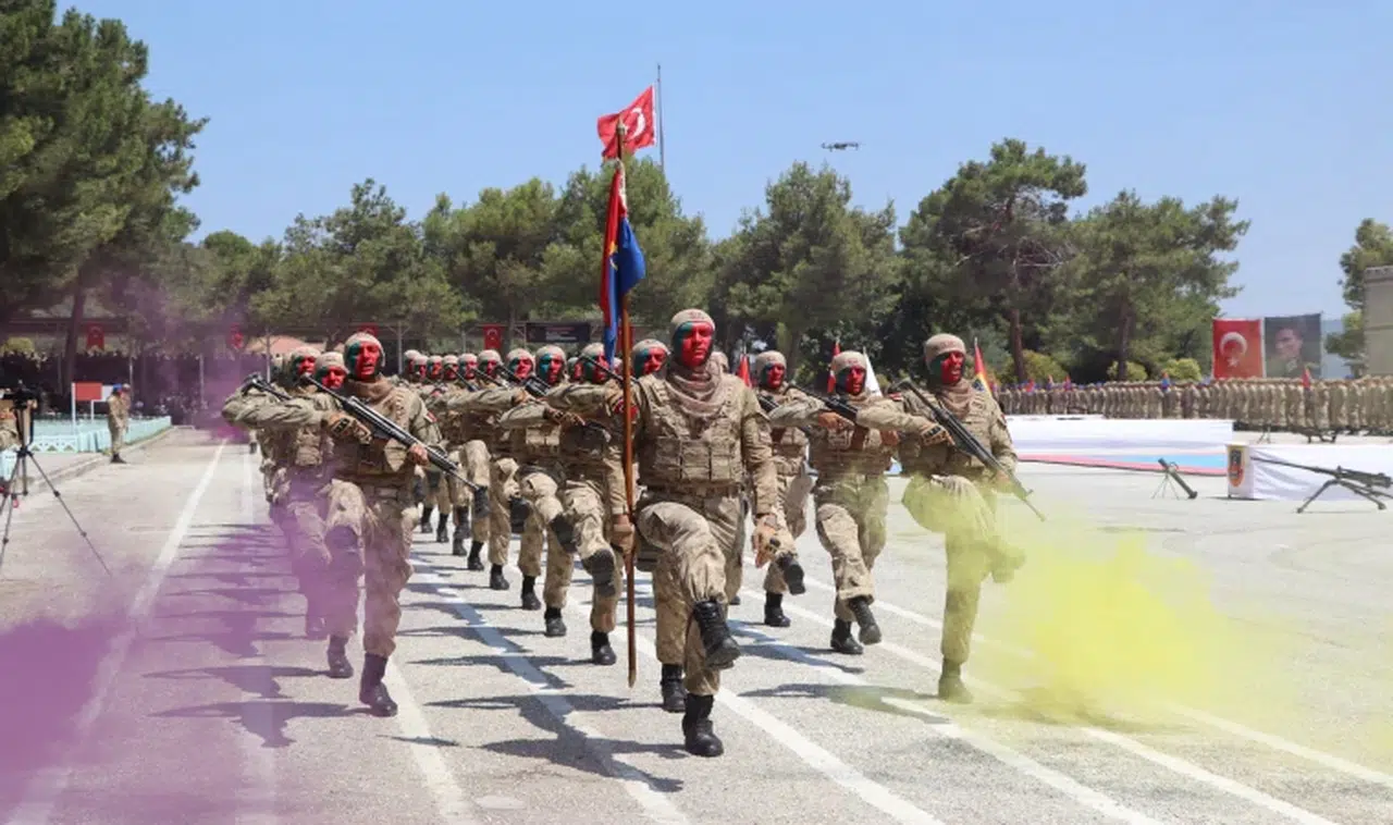 Manisa'da 38. dönem kursiyer uzman erbaşlar yemin etti