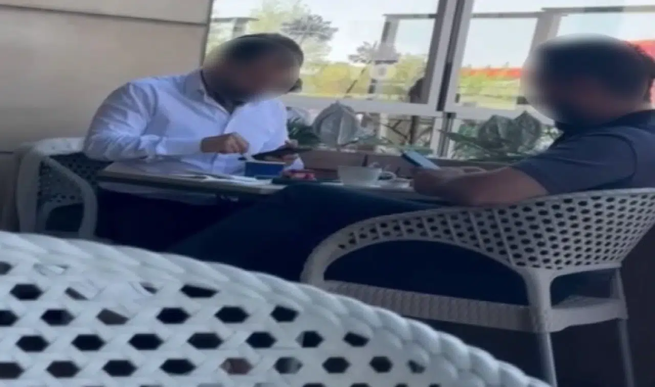 Rüşvet görüntüleri ortaya çıktı