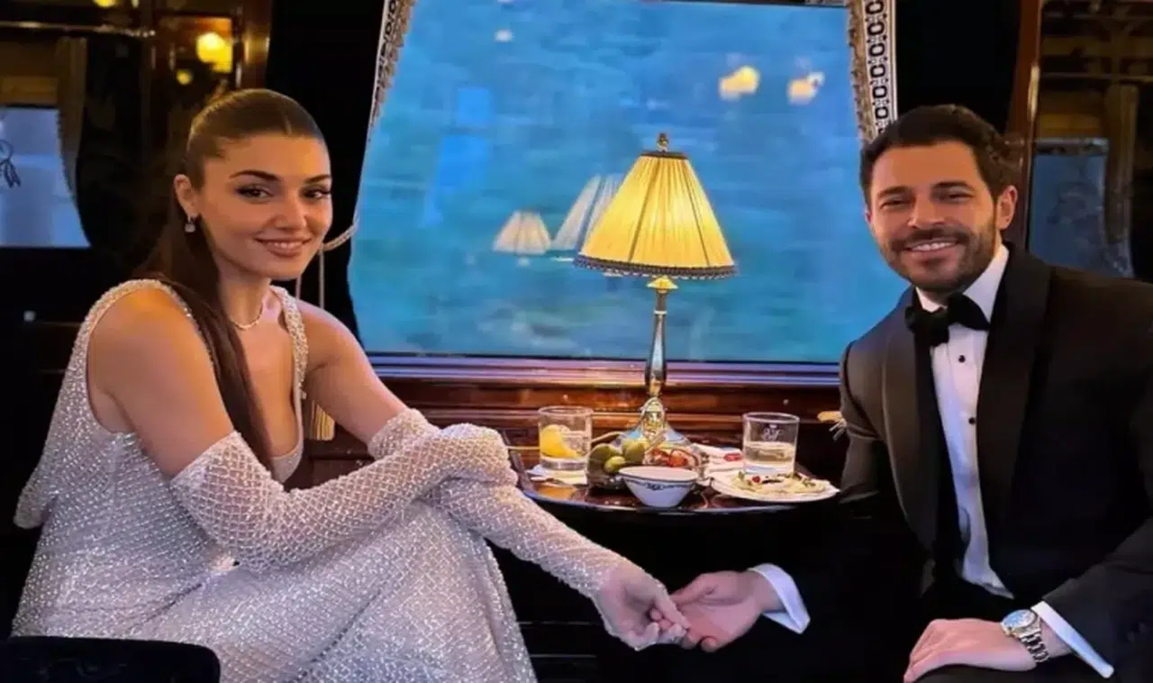 Sevgilisi paylaştı Hande Erçel'i görenler tanıyamadı
