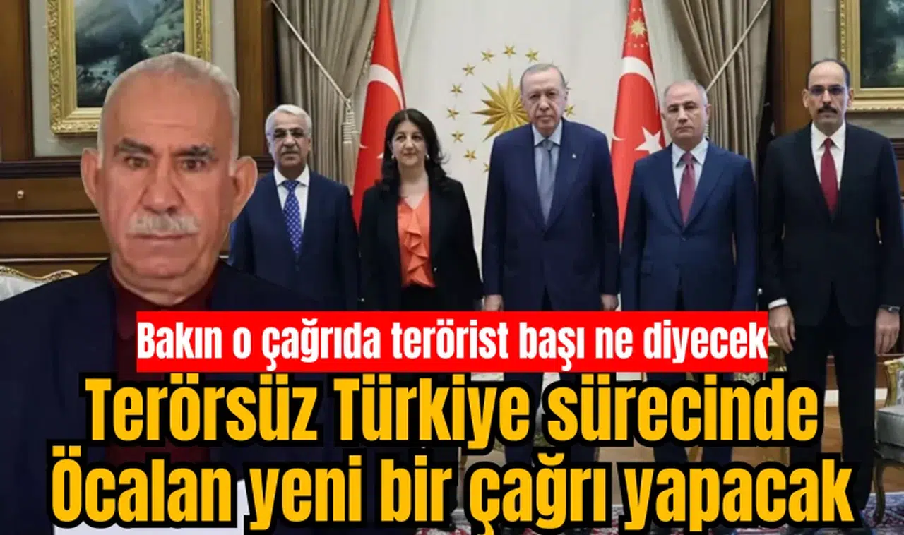 Terörsüz Türkiye sürecinde Öcalan yeni bir çağrı yapacak