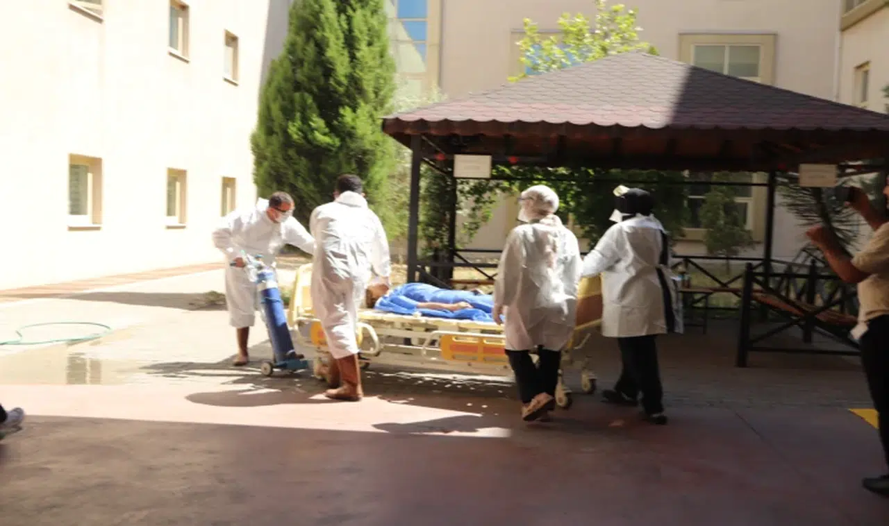 Turgutlu Devlet Hastanesinden başarılı HAP tatbikatı