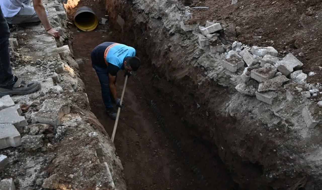 Turgutlu'nun o mahallesine yağmur suyu hattı döşendi