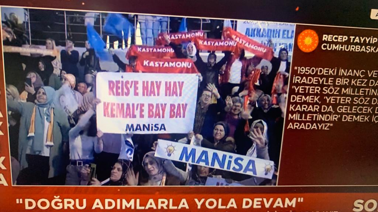 AK PARTİ SEÇİM BEYANNAMESİ AÇIKLAMASINDA MANİSA DETAYI