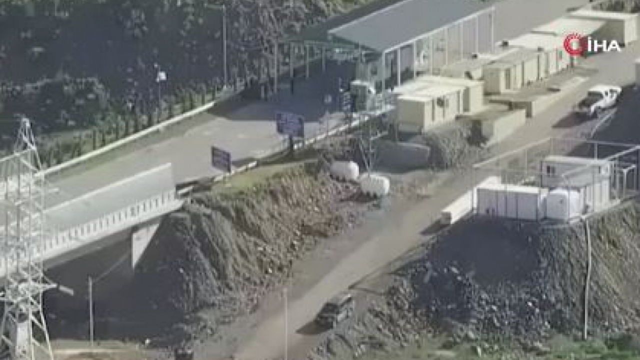 Ermenistan askerlerinin Laçın'da Azerbaycan askerlerine ateş açtığı anlar ortaya çıktı