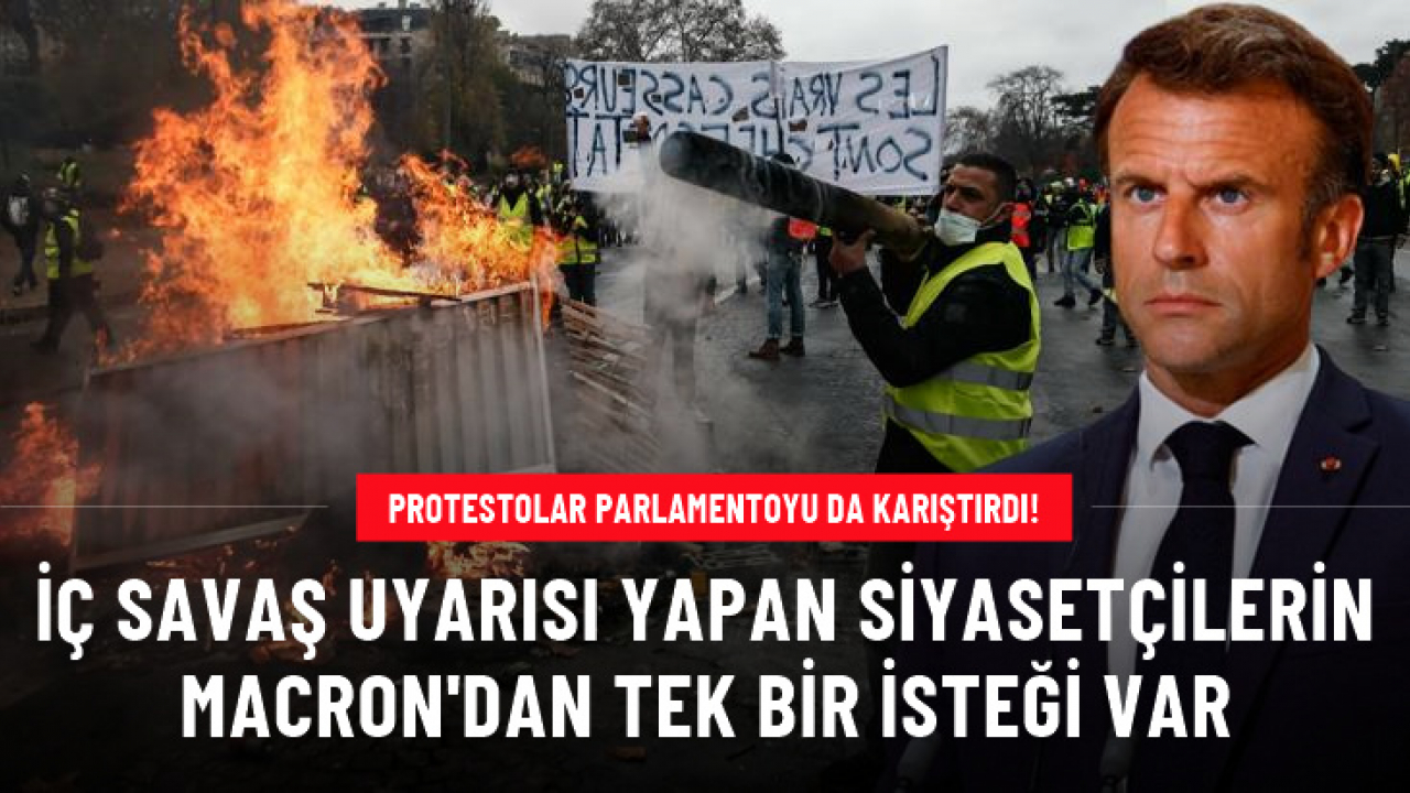 Fransa'da aşırı sağ siyasetçilerden iç savaş uyarısı: Bir an önce OHAL ilan edilmeli