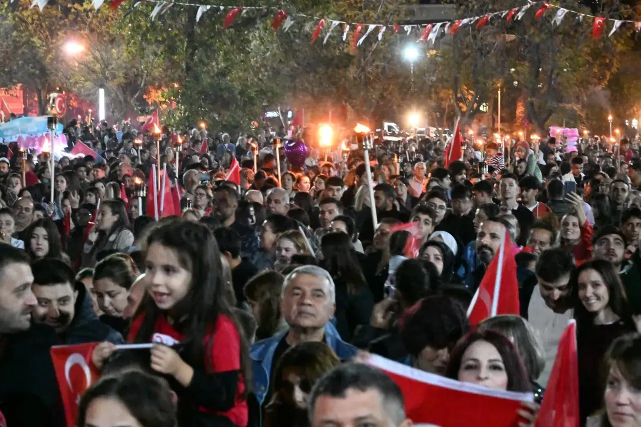 Salihli’de Fener Alayı coşkusu yaşandı