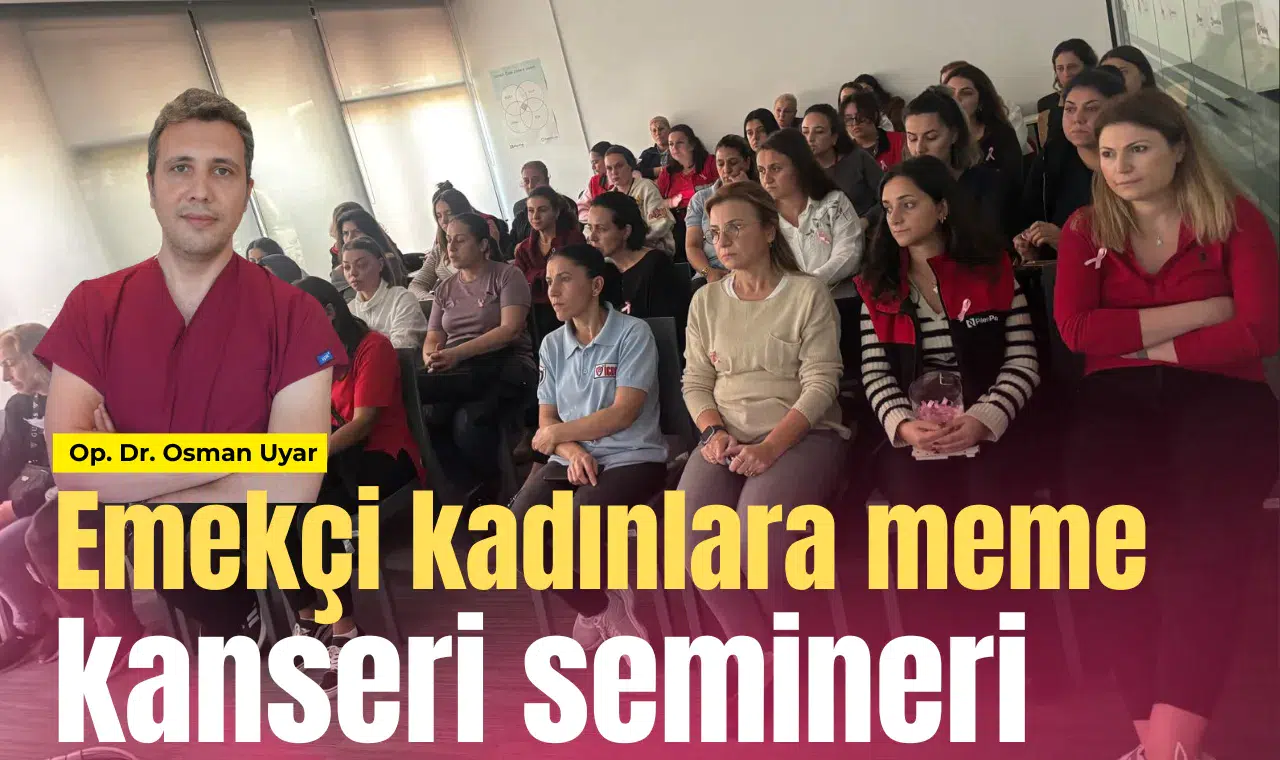 Emekçi kadınlara meme kanseri semineri