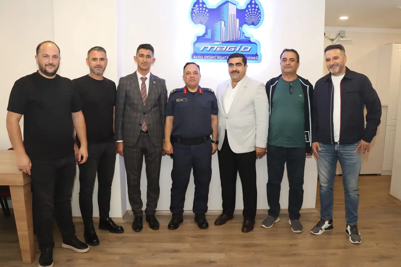 Jandarma Komutanı Şen’den MAGİD’e ziyaret