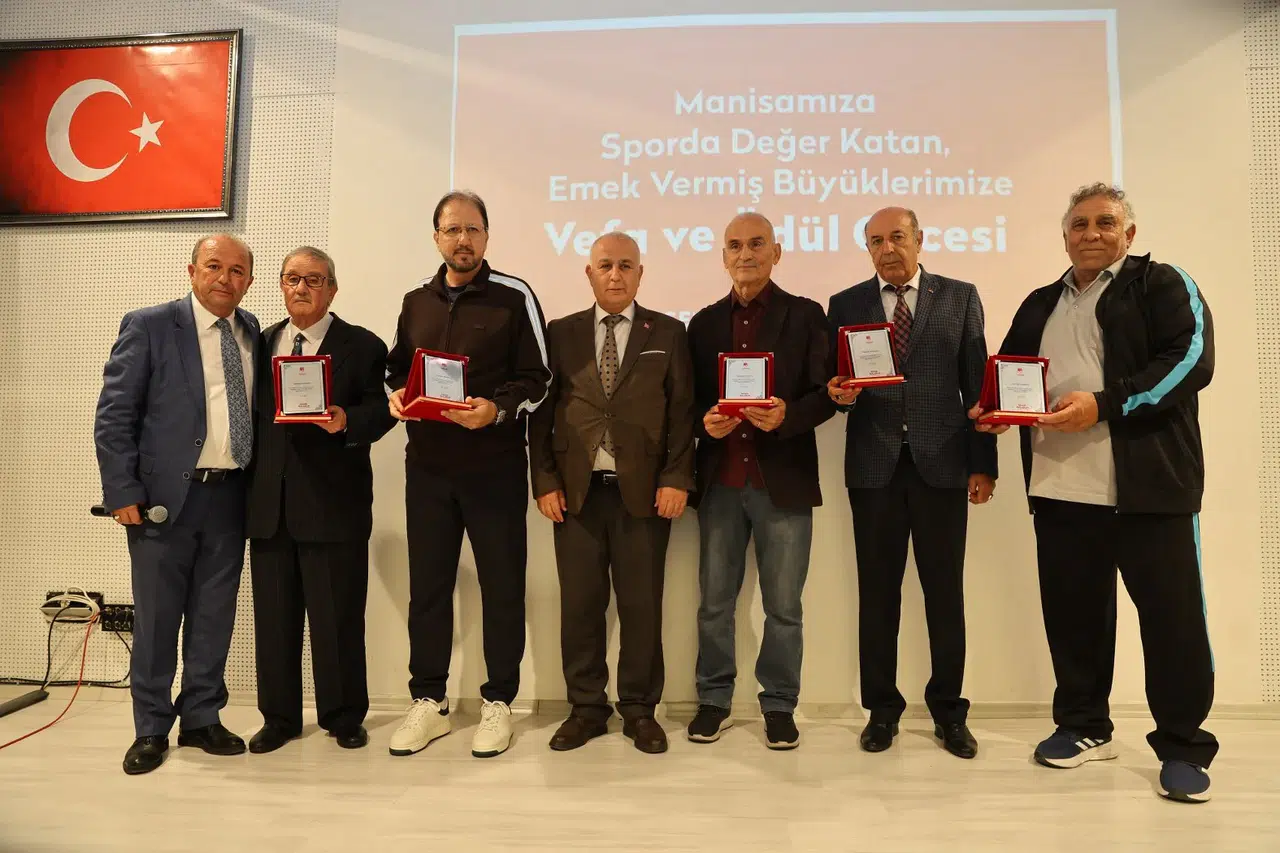Manisa’nın spor hayatına değer verenlere vefa