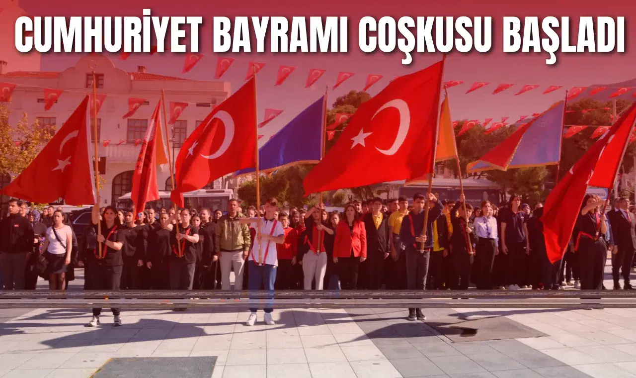 MANİSA’DA CUMHURİYET BAYRAMI COŞKUSU BAŞLADI