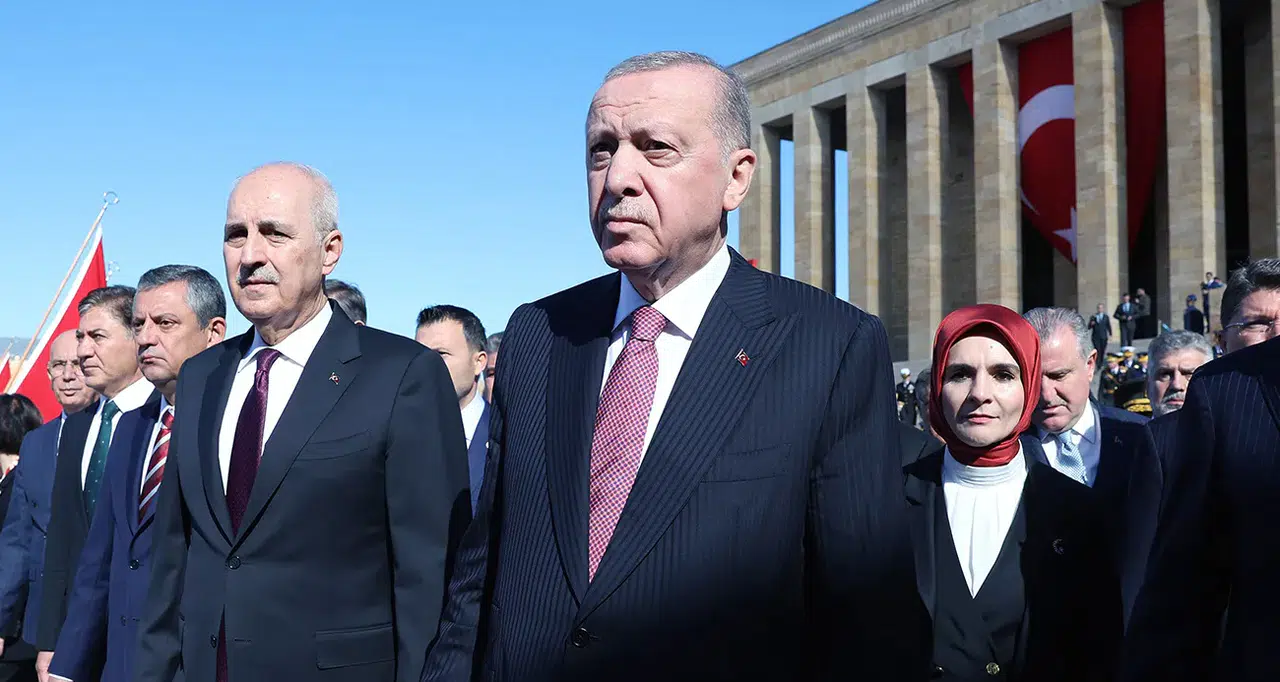 Cumhurbaşkanı Erdoğan Anıtkabir'de