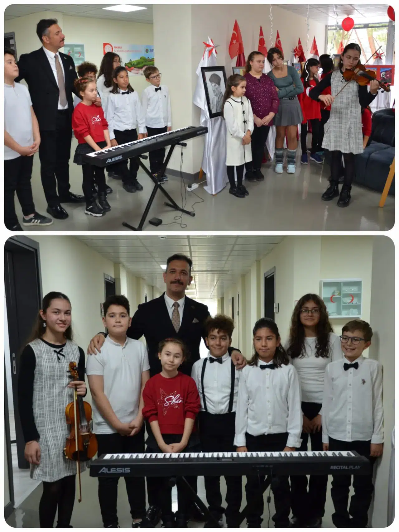 Öğrencilerden Cumhuriyetin 102. yılında etkinlik