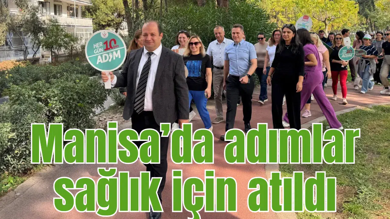 Dünya Yürüyüş Günü’nde sağlık için yürüdüler