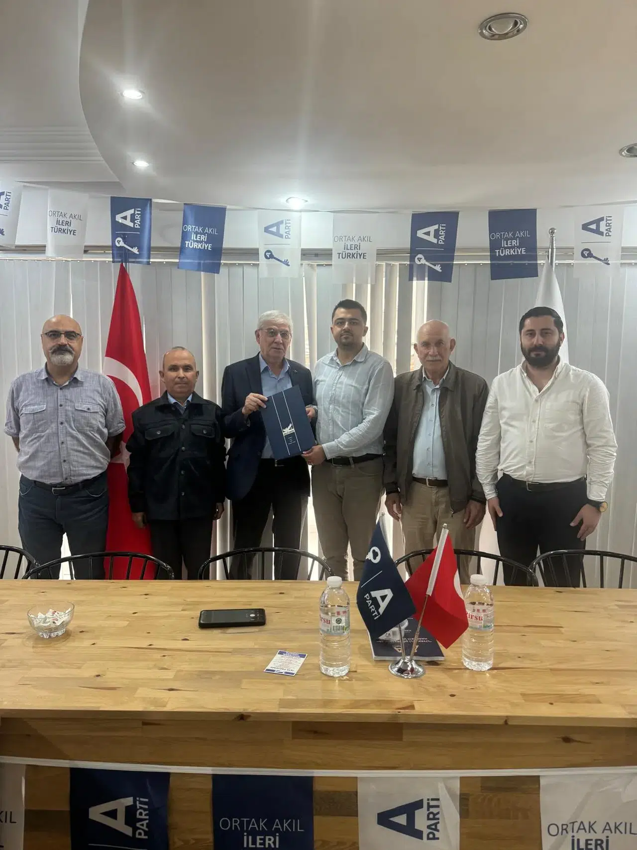 Başkan Özer'den Anahtar Partisi'ne ziyaret