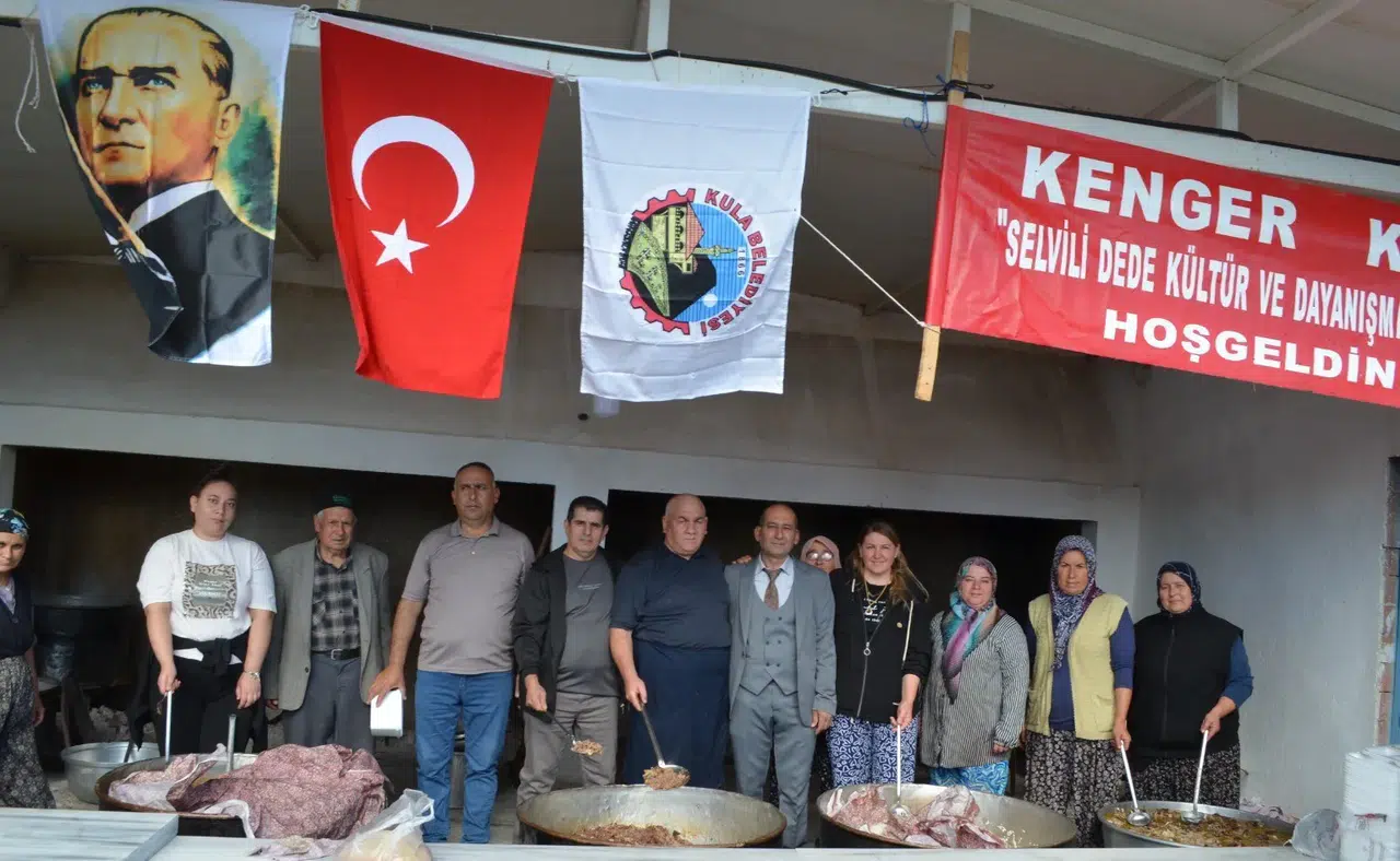 Kula'da 27. Selvili Dede Kültür ve Dayanışma programı
