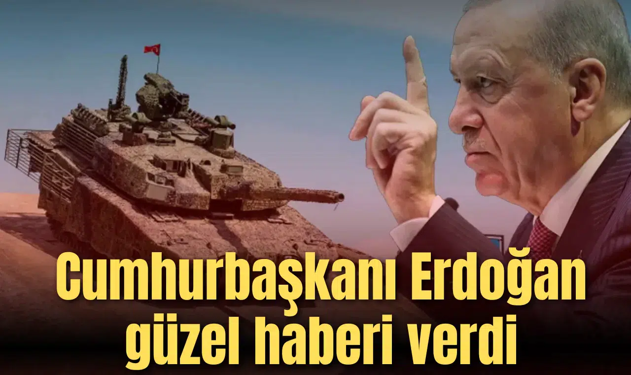 Cumhurbaşkanı Erdoğan güzel haberi verdi