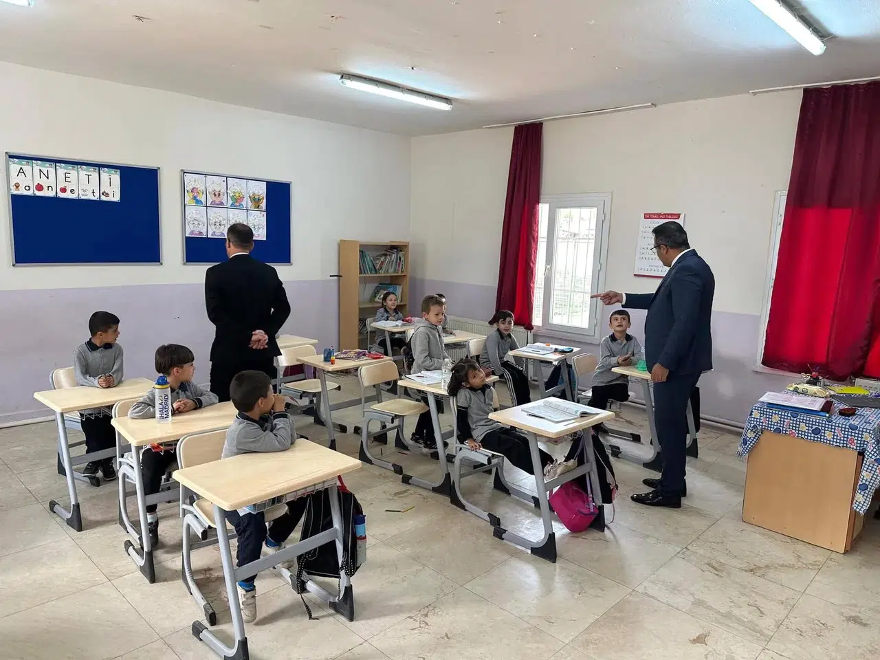 Kaymakam Dalak'tan eğitim kurumlarına inceleme