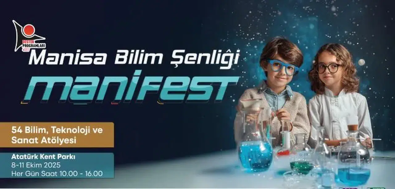 Manisa teknoloji şenliği başlıyor