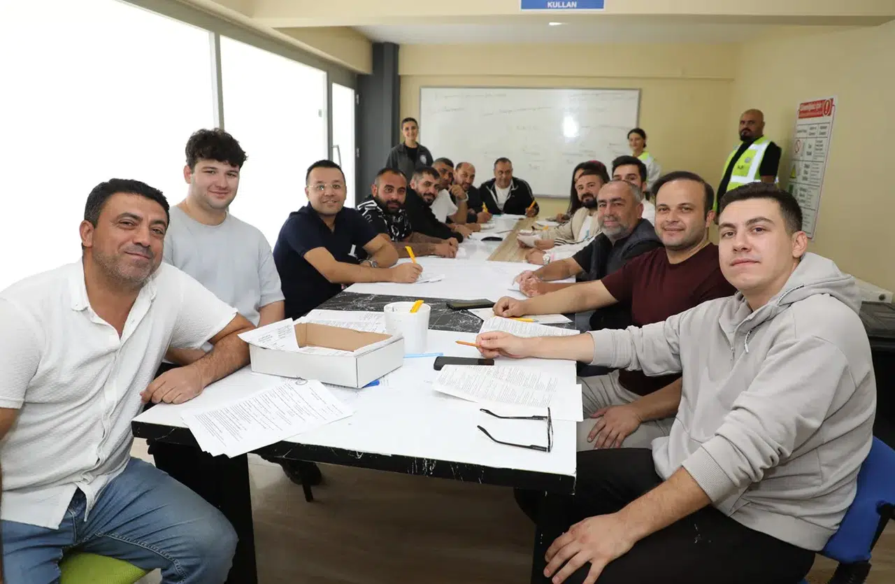 Belediye personeline iş güvenliği eğitimi verildi