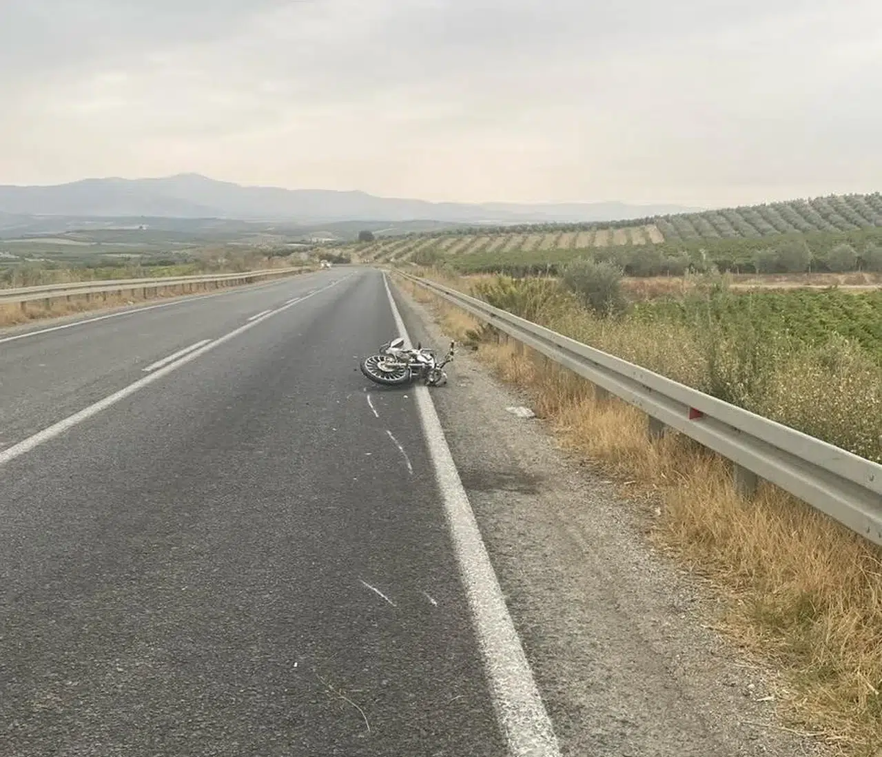 Manisa’da 21 yaşındaki sürücü ağır yaralandı!