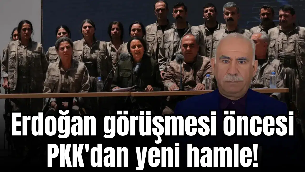 Erdoğan görüşmesi öncesi PKK'dan yeni hamle