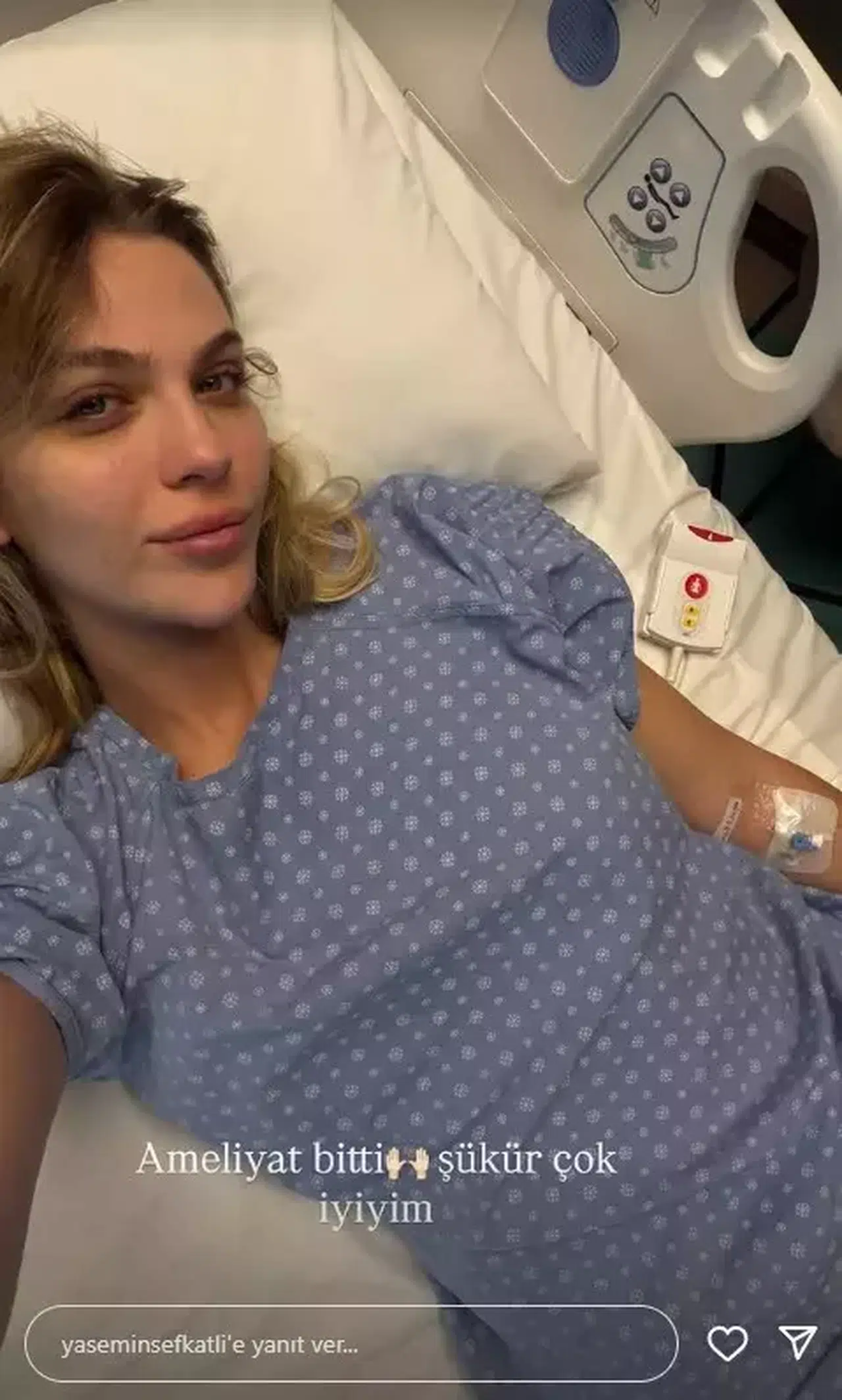 Yeni ameliyat olmuştu! Ünlü isim hastane odasında ilk paylaşımı yaptı