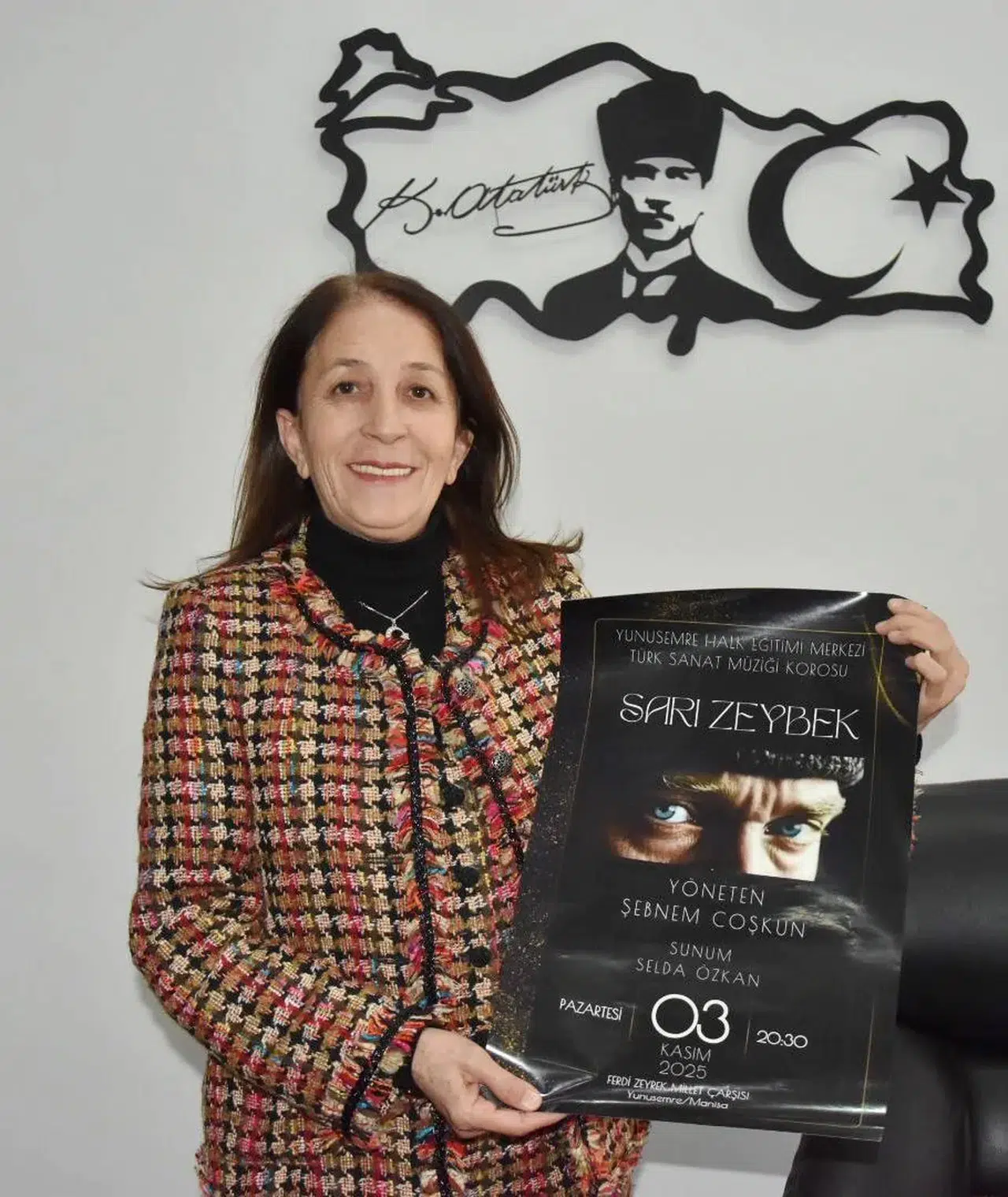 Yunusemre HEM Atatürk’ü sevdiği şarkılarla anacak