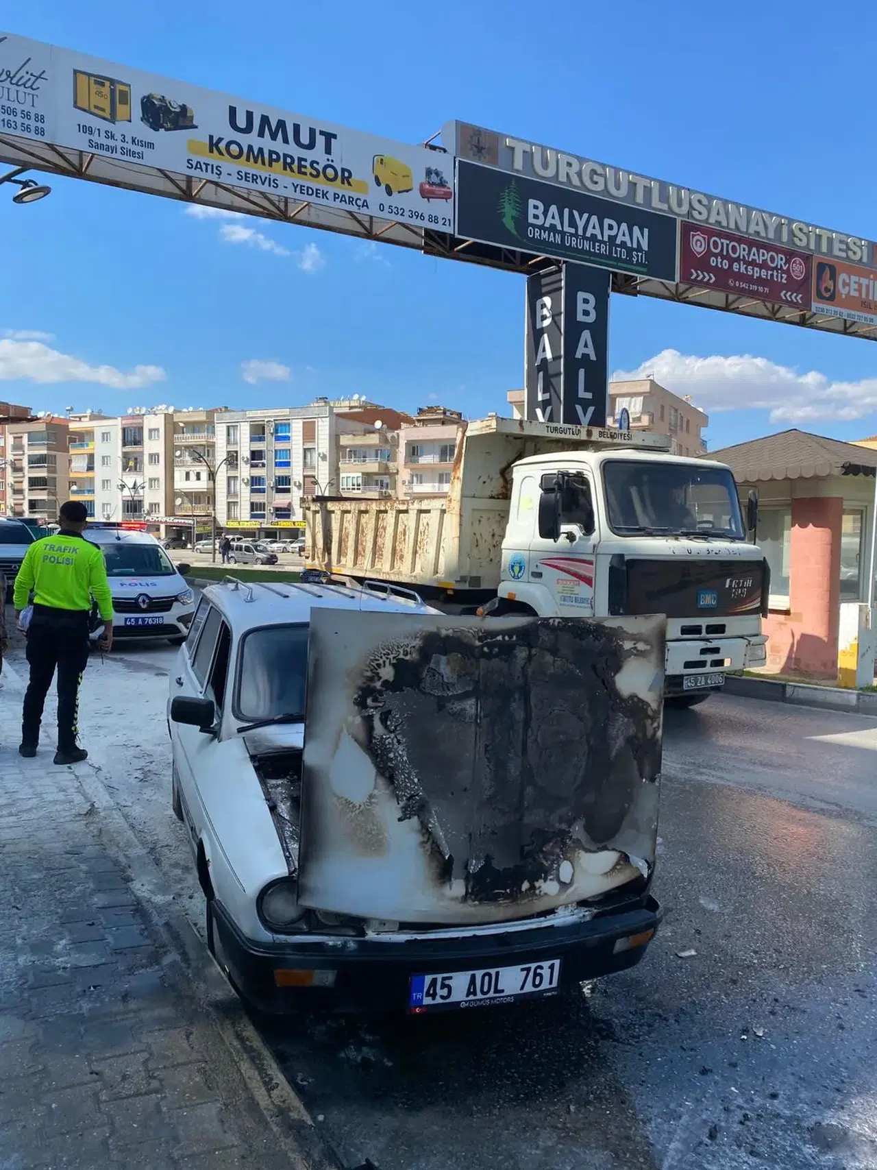 Manisa'da korku dolu anlar!