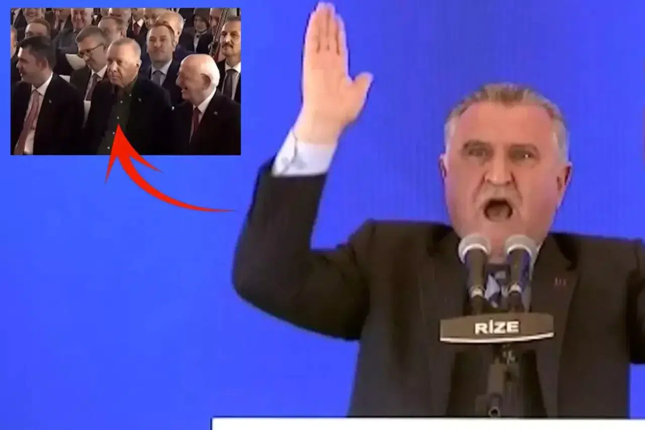 Bakan bir anda yükselince Cumhurbaşkanı da şaşırdı