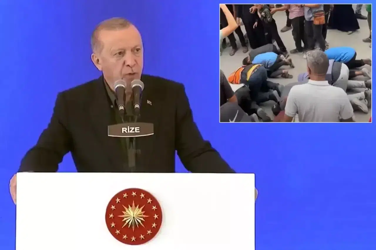 Gelen görüntüler Cumhurbaşkanı Erdoğan'ı mest etti