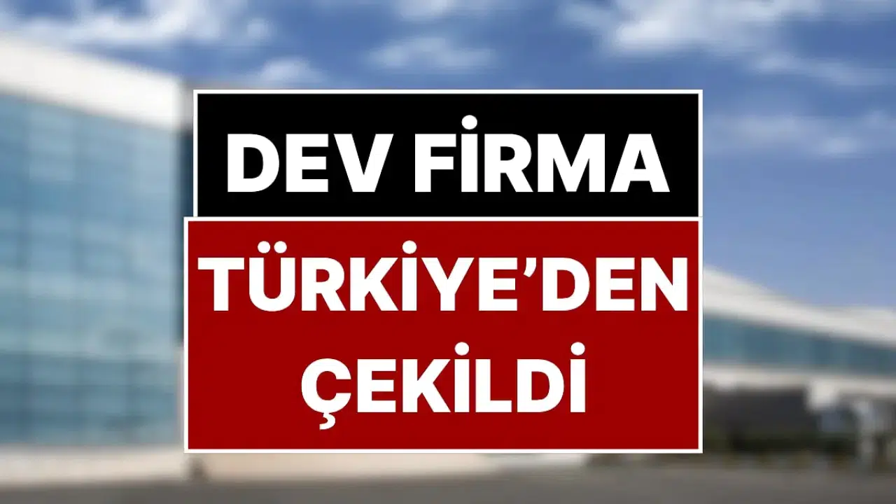Dünyanın Önde Gelen Kişisel Bakım Devi Türkiye’den Çekildi