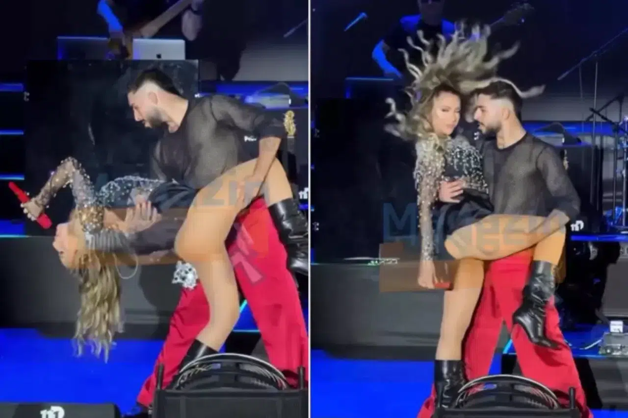 Hadise'nin sahne performansı olay yarattı