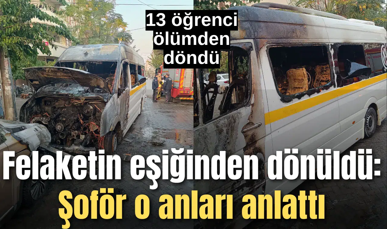 Felaketin eşiğinden dönüldü: Şoför o anları anlattı