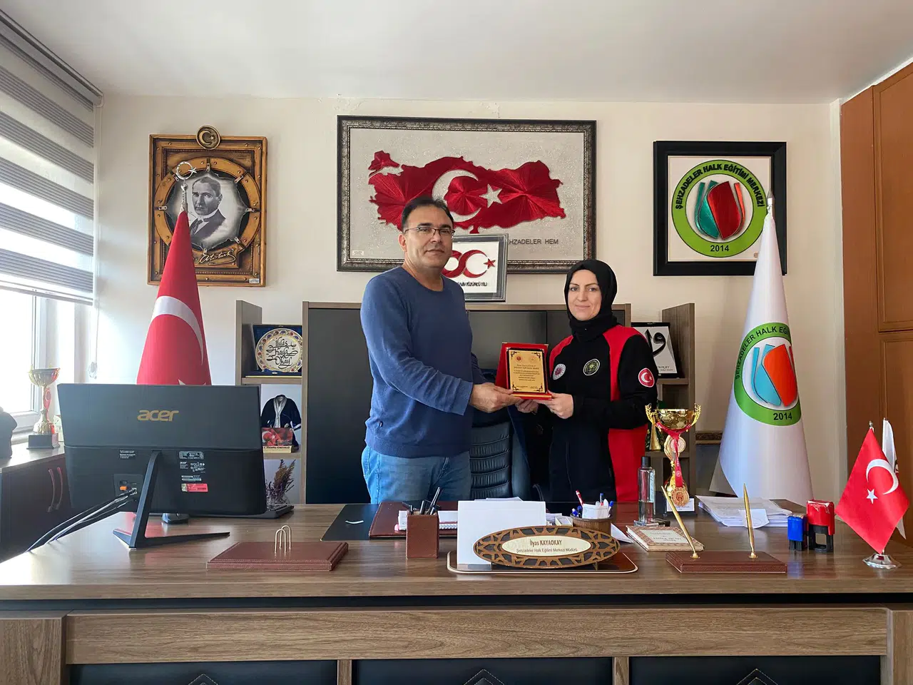 ŞAMPİYONLUK KUPA SAHİBİNE TESLİM EDİLDİ