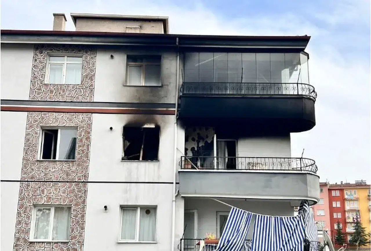 4 katlı binada patlama