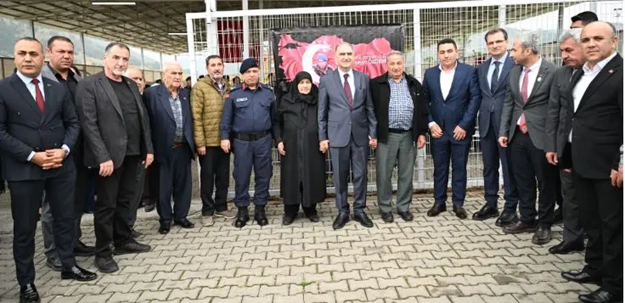 Vali Özkan Şehit Hüseyin Özdemir için düzenlenen hayra katıldı