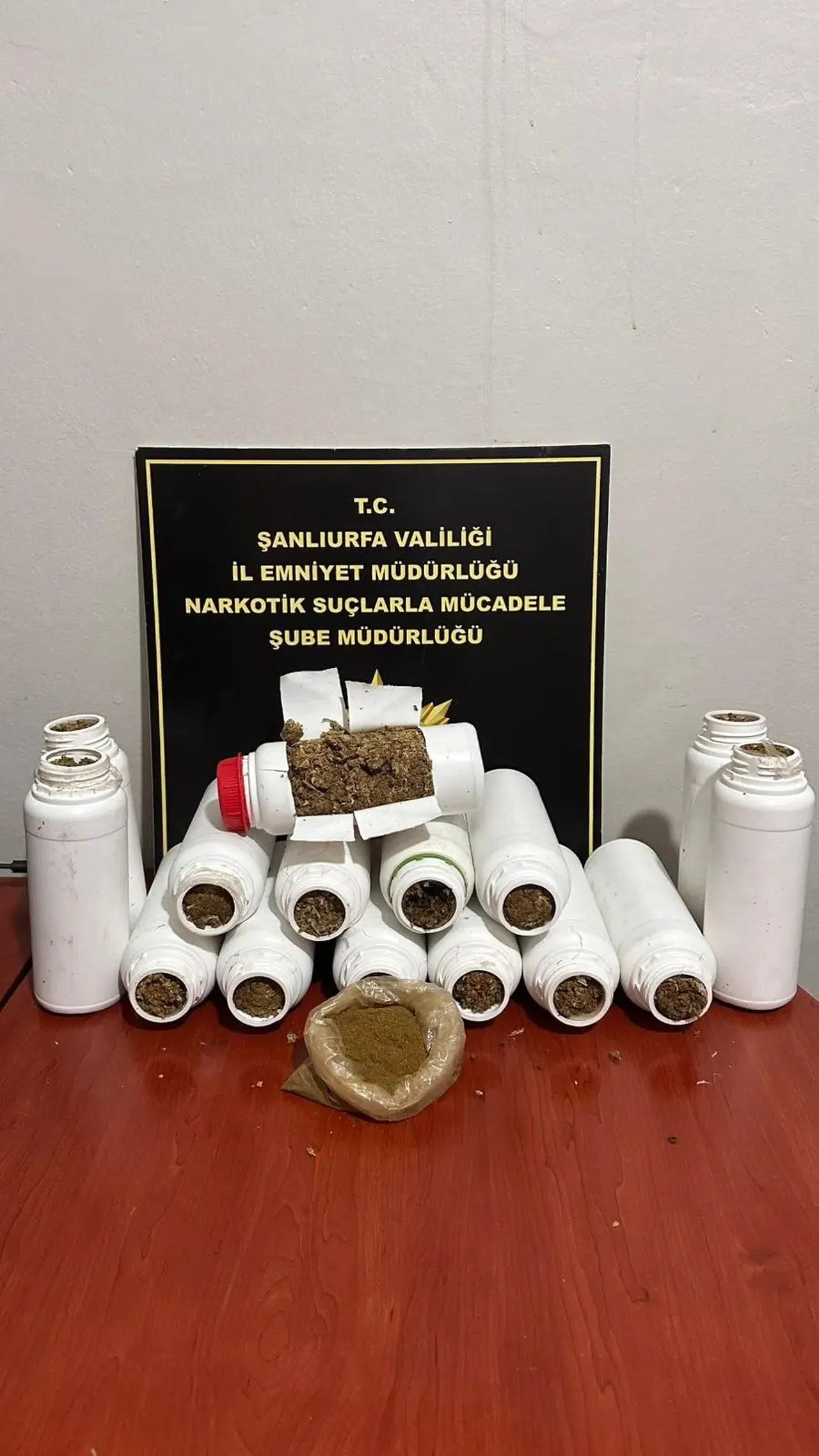 Polis, 7 kilo 150 gram uyuşturucu ele geçirdi