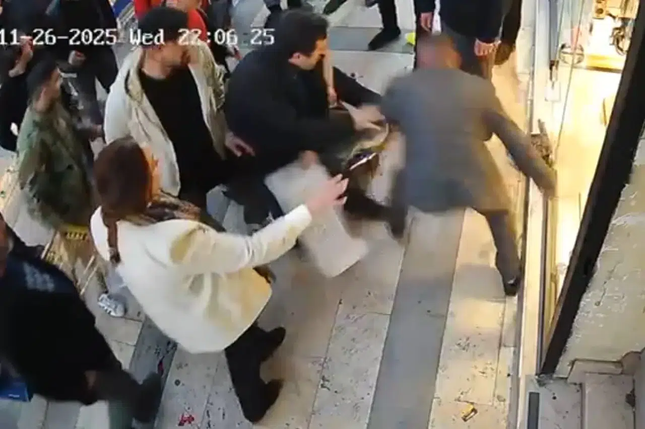 Esnaf sayesinde vahşetten kurtuldu!