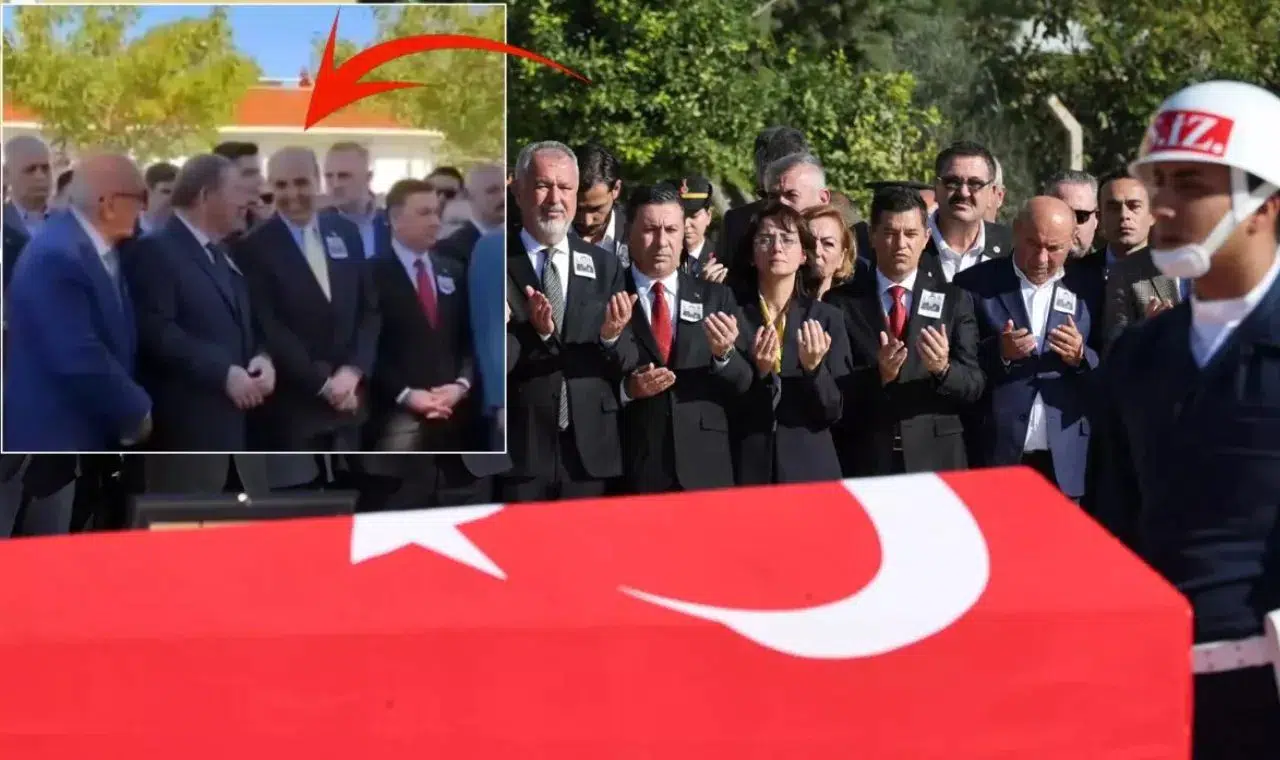 Şehidin cenazesinde skandal!