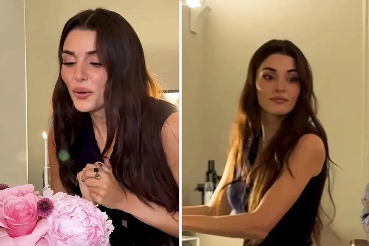 Hande Erçel'e sette süpriz