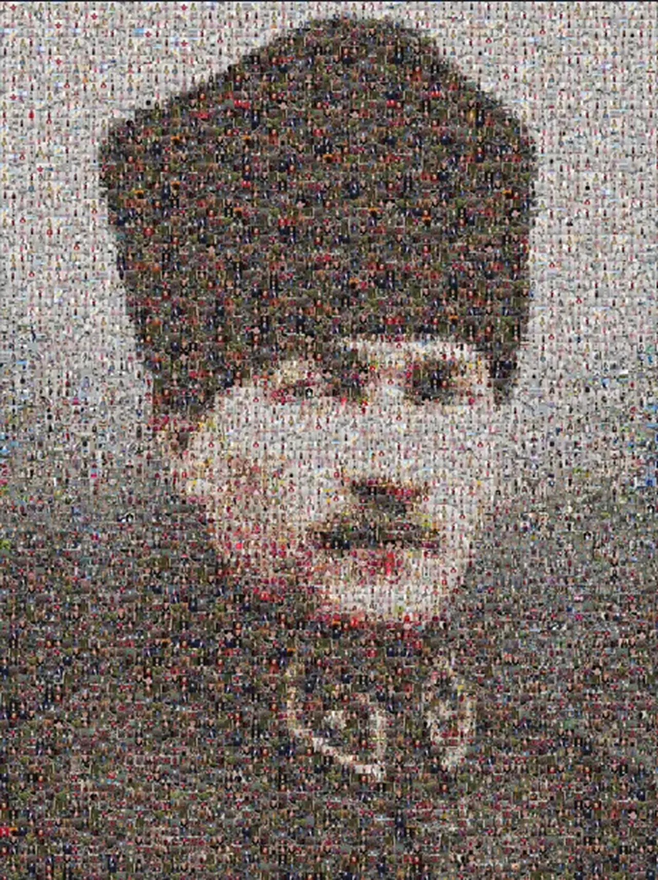 900 öğrenci Atatürk’ün siluetini oluşturdu