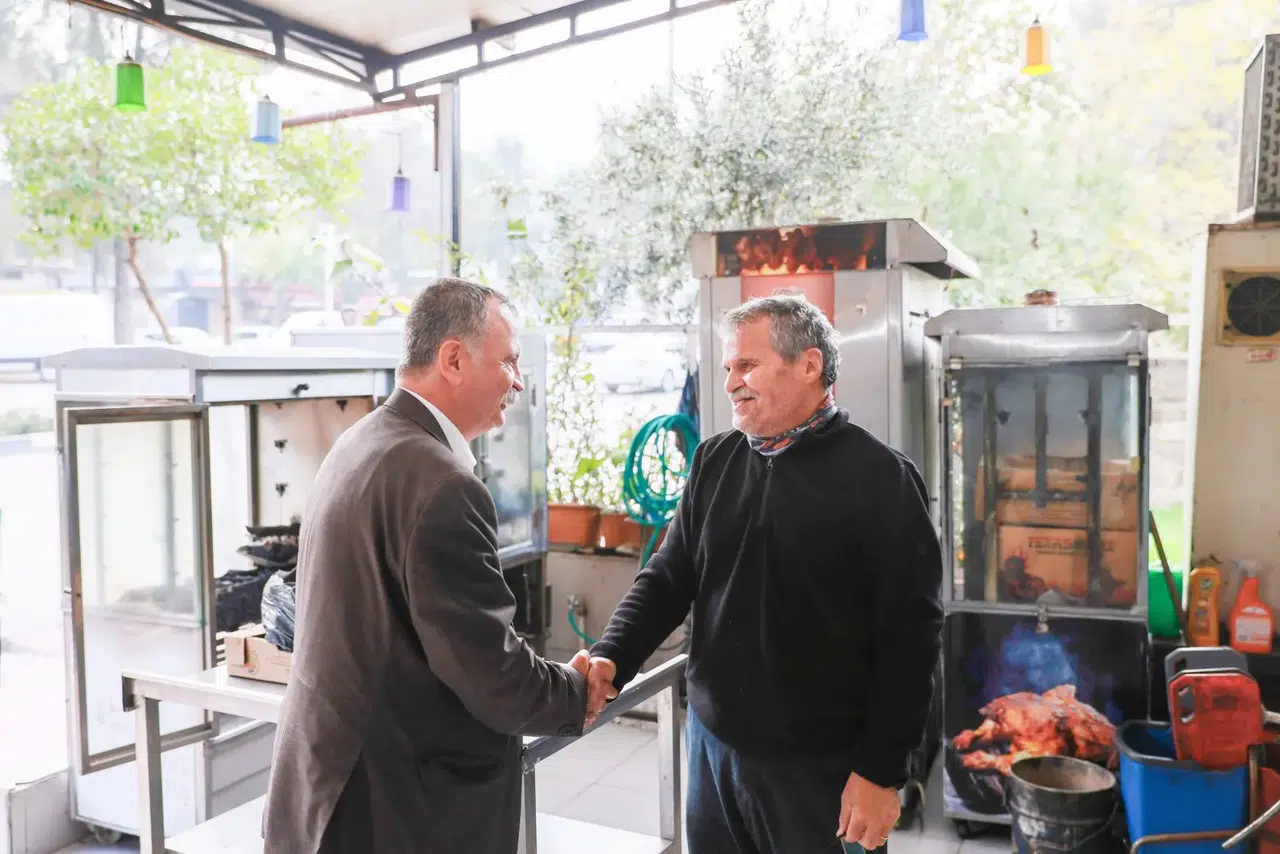 Başkan Balaban vatandaşın taleplerini dinledi