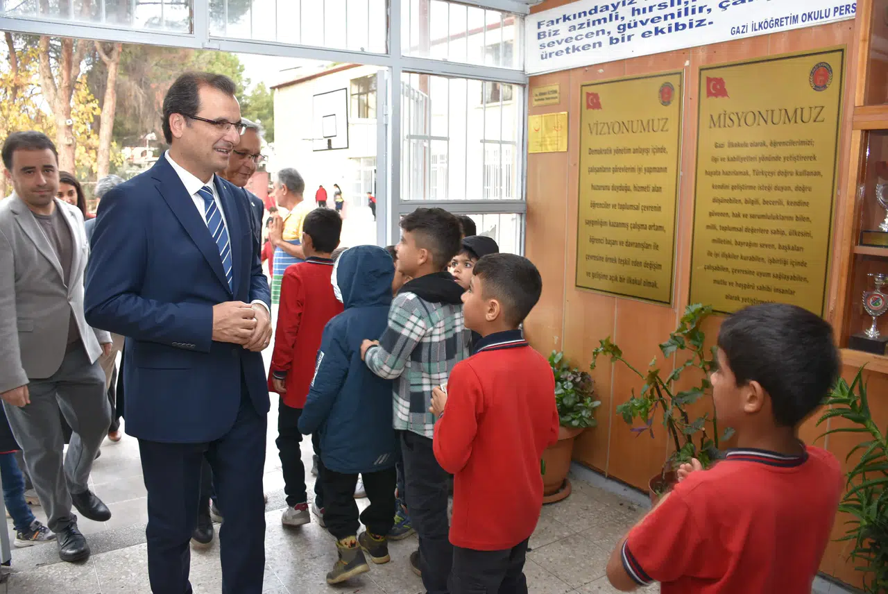 Kaymakam Güldoğan'dan eğitim kurumlarına ziyaret