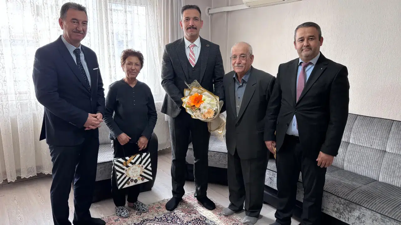 İl Millî Eğitim Müdürü Mehmet Uğurelli’den vefa ziyareti