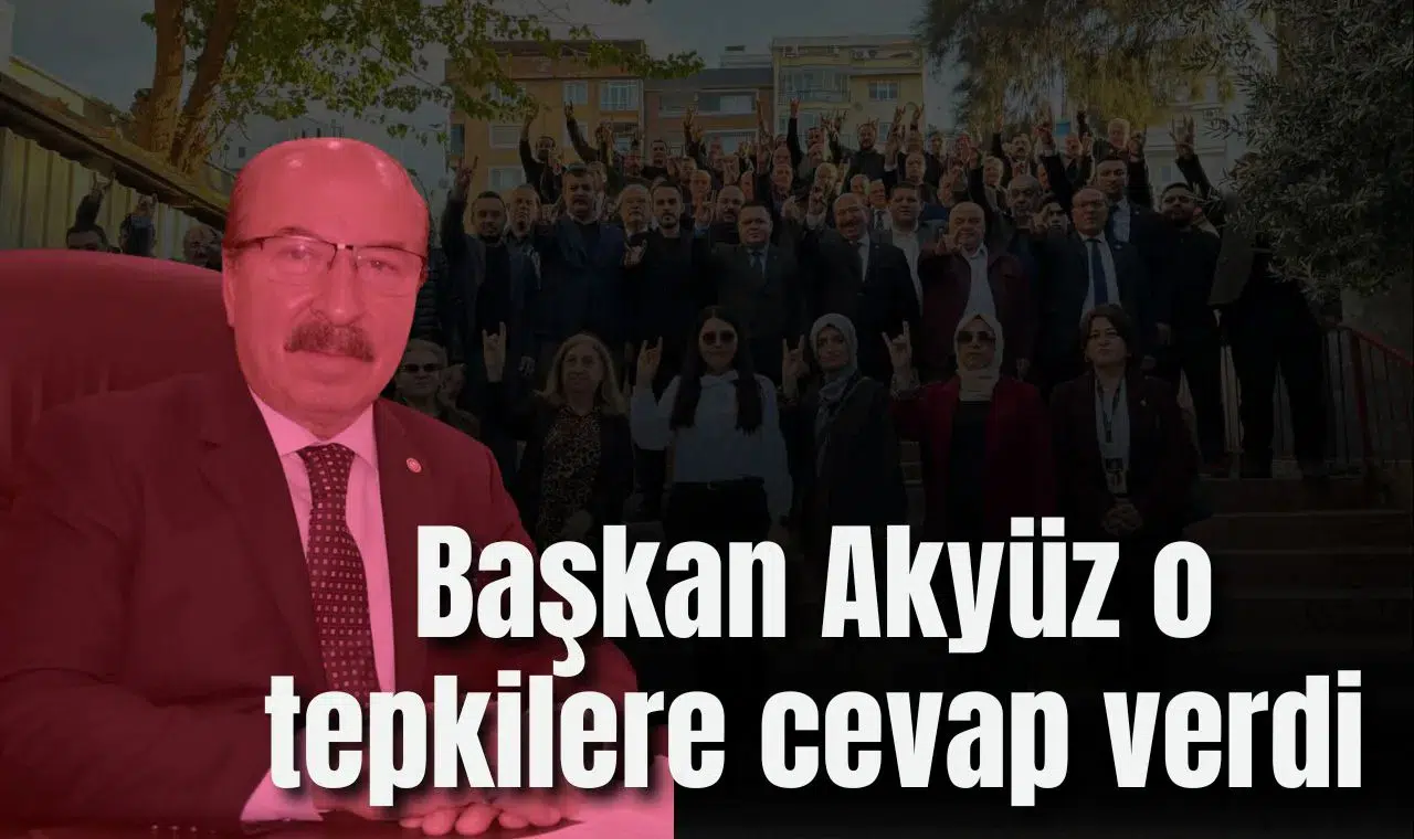 Başkan Akyüz o tepkilere cevap verdi