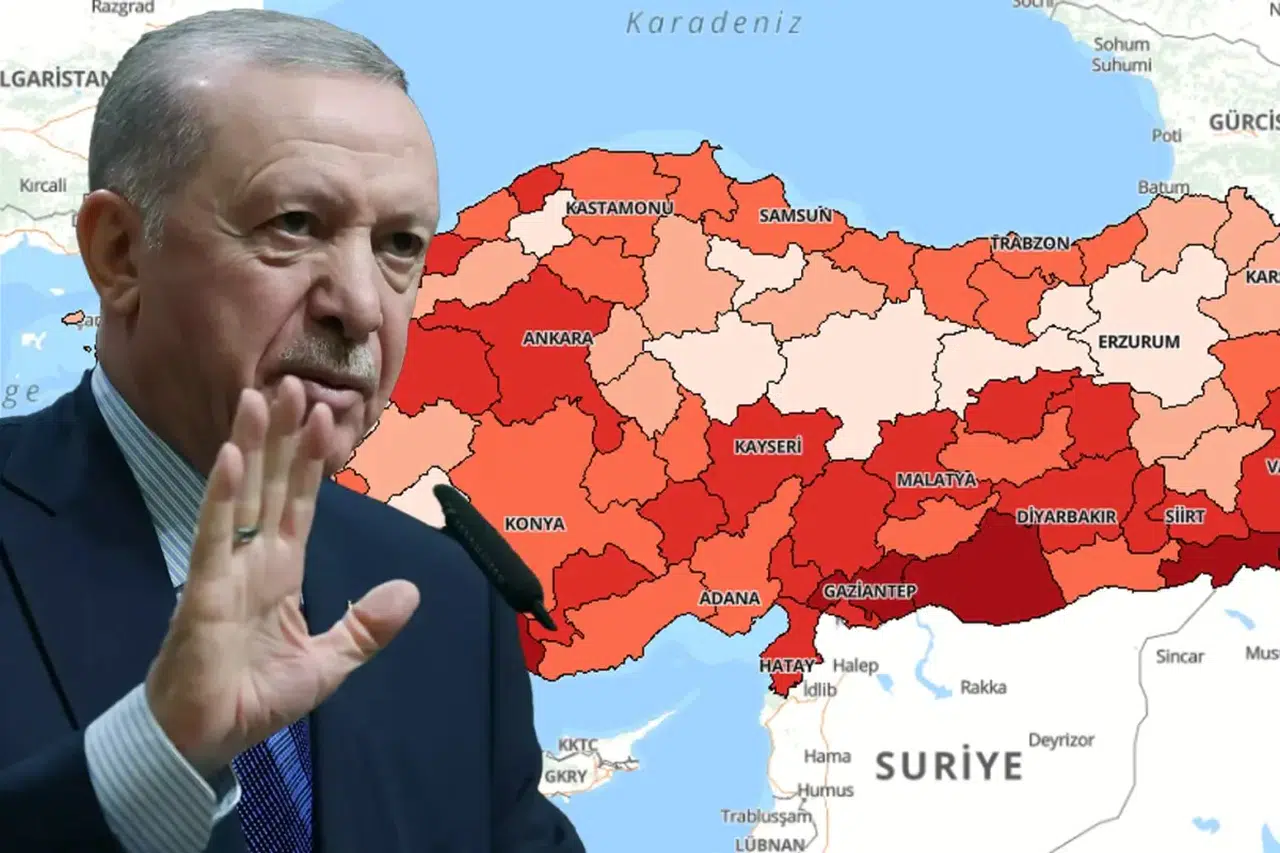 Cumhurbaşkanı Erdoğan "Bu bir intihardır" diyerek korkutan tabloyu paylaştı